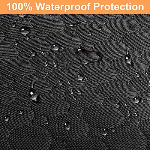 Mancro Suv Cargo Liner For Dogs, Waterproof Dog Seat Cover For Suv With Bumper Flap Protector, Durable Non-Slip Polyester Pet Trunk Cargo Cover For Vehicles, Vans, Universal Fit (84” L X 54” W) #TOP2