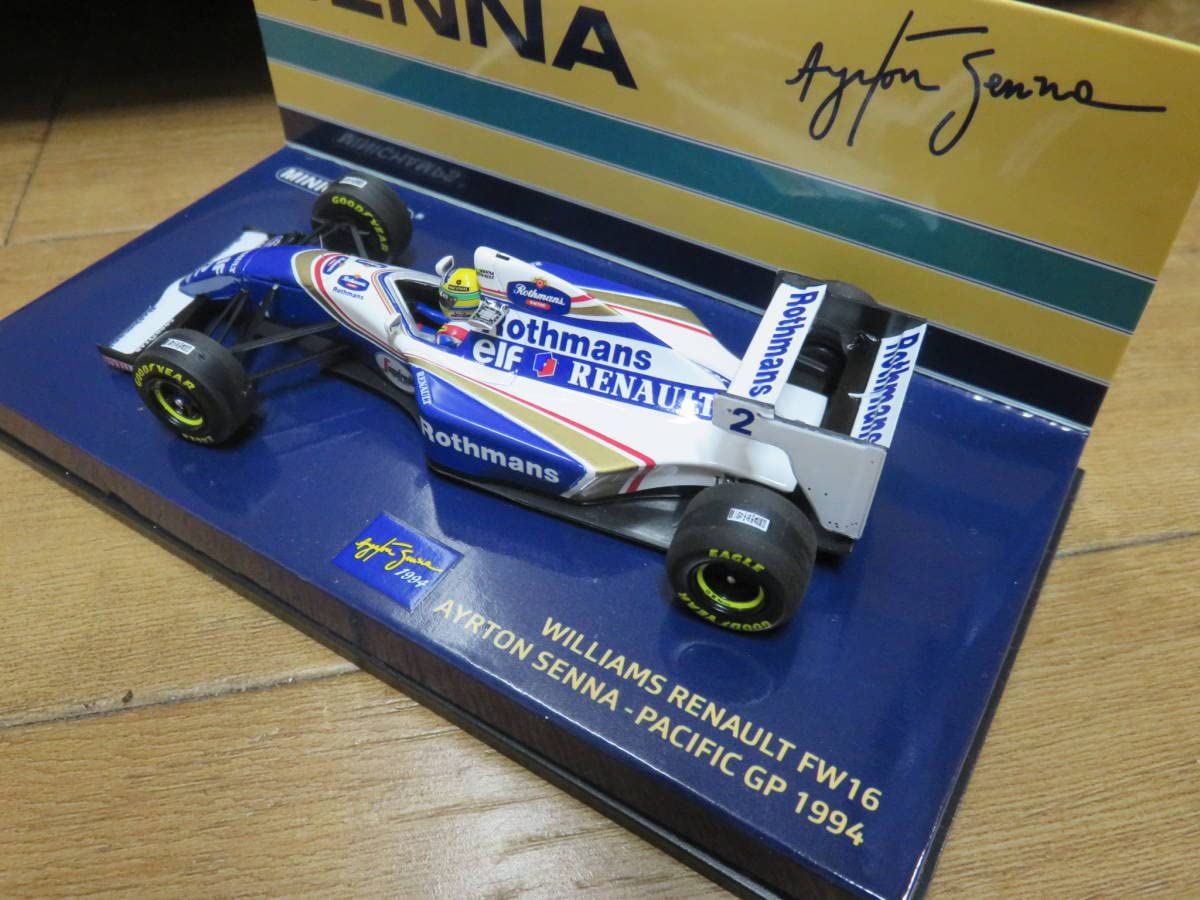 Amazon.co.jp: ミニチャンプス PMA アイルトン セナ コレ1/43 1/43