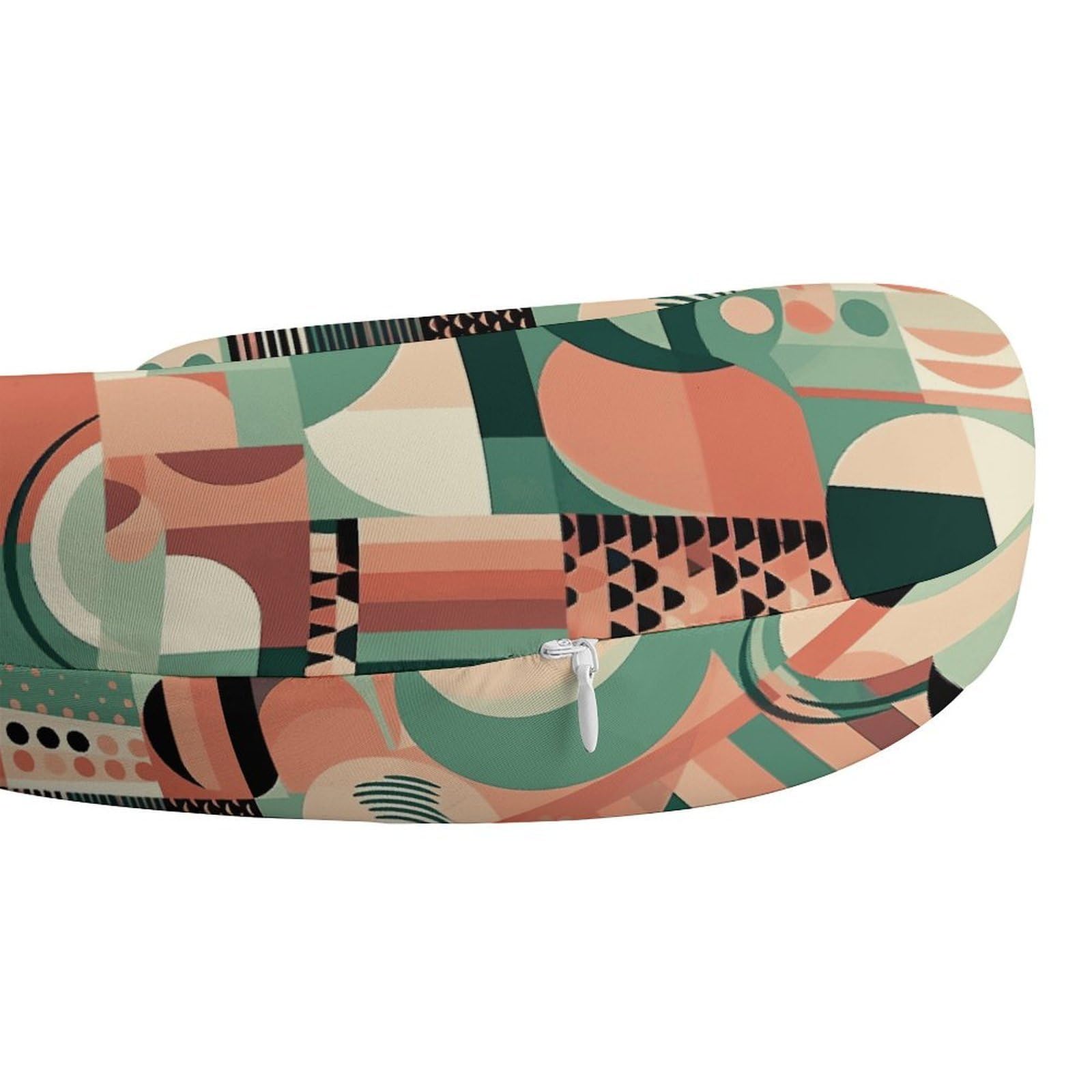 Almohada en forma de U de diseño simple, núcleo de almohada de espuma viscoelástica, cojín, proporciona apoyo para el cuello, almohada de viaje, adecuada para aviones, coches, hogares y