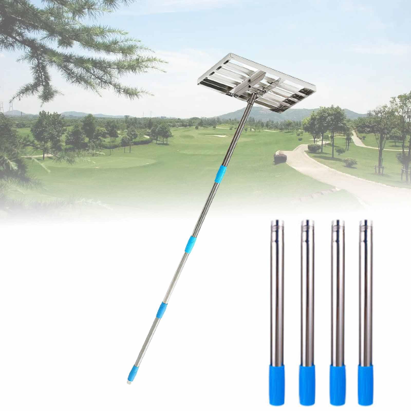 Râteau à gazon lissant pour entretenir une pelouse de golf ou un grand patio
