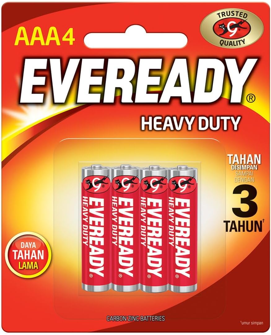 Eveready C-Z 1012 AAA Batteries 4 Pieces Pack
