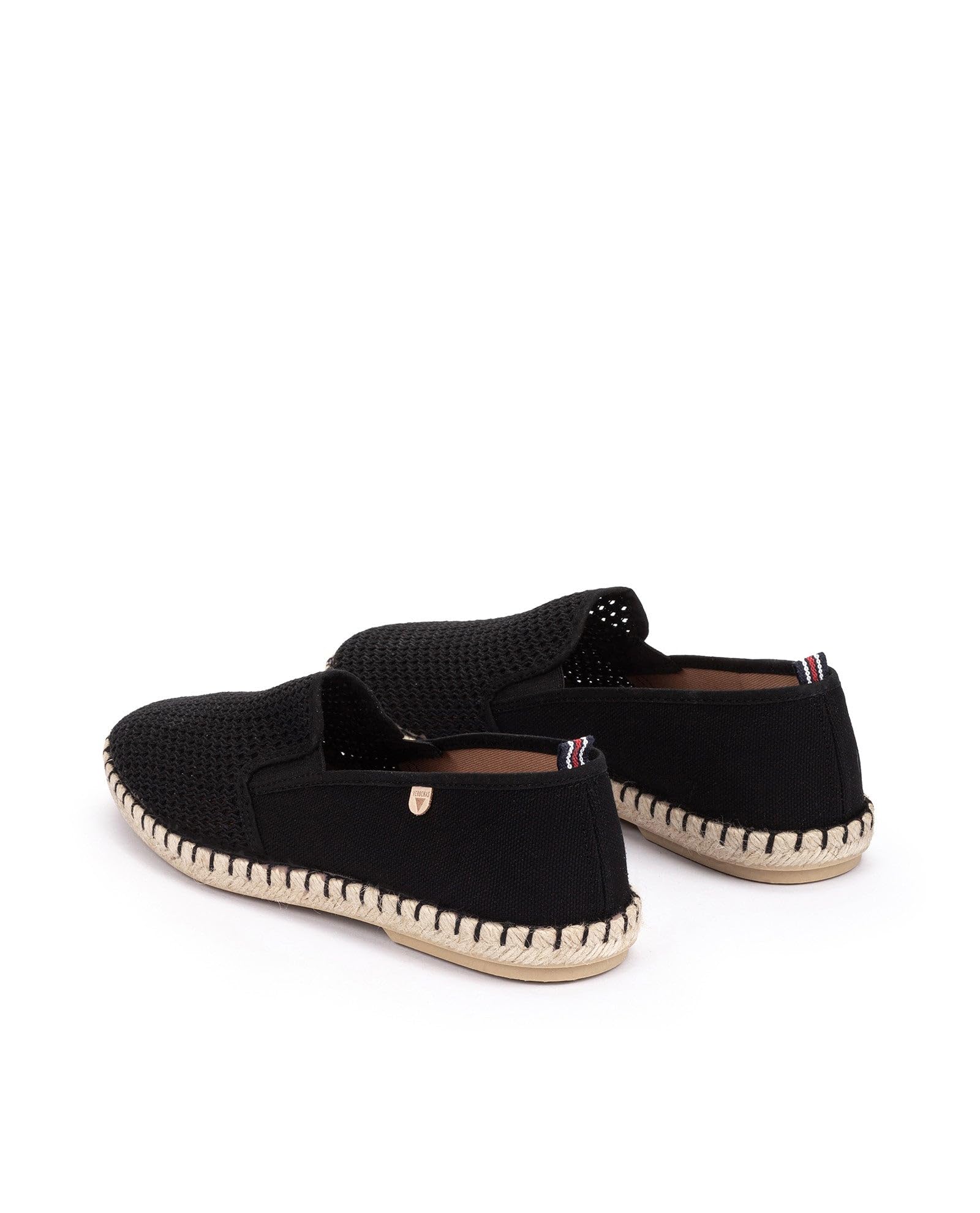 VERBENAS Espadrillas Tom Rejilla-Paris Negro - Talla: 43