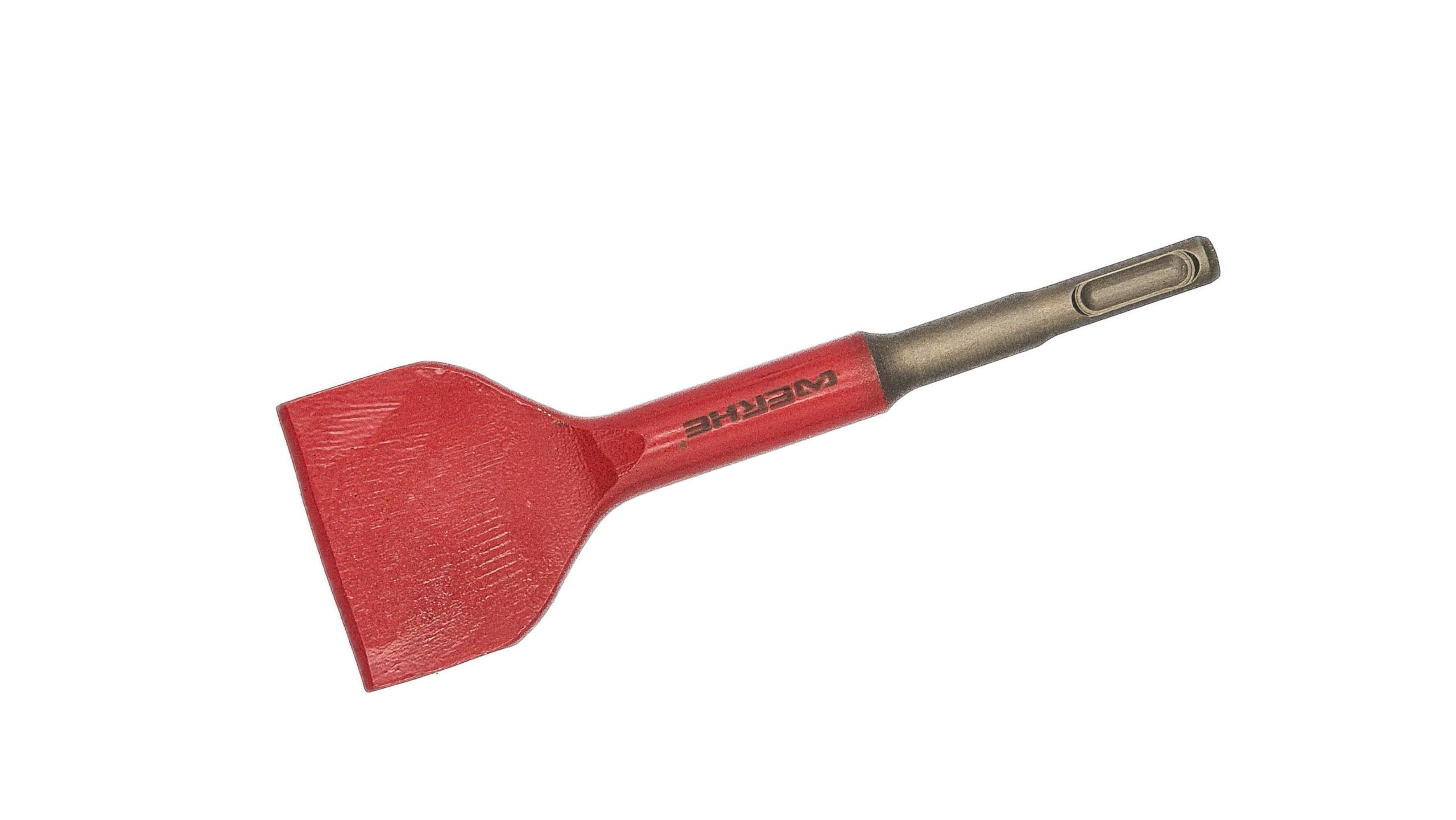 Scalpello WERHE SDS Plus 50 x 150 mm – Scalpello piatto per scalpellare calcestruzzo e rimozione piastrelle – Accessorio robusto per martelli perforatori e demolitori