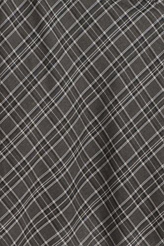 Voodoo Vixen Gonna Bridget Tartan Flare (Grigio)