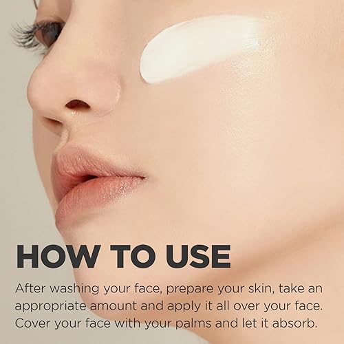 Miniatura 6 de Crema todo en uno – Hidratante facial de alta barrera de humedad para piel seca, probióticos y cerámica, crema hidratante no pegajosa, sin