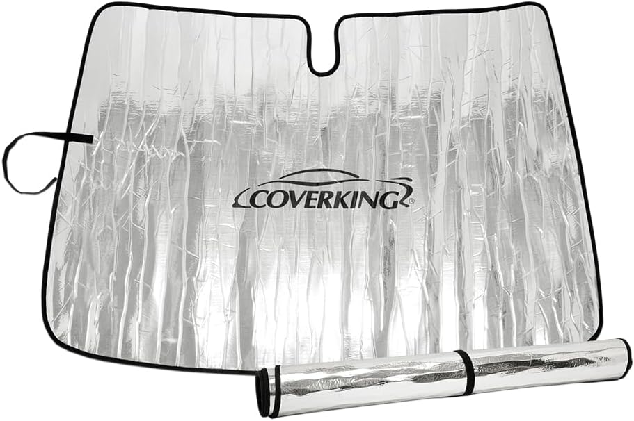 Roll-up Windshield Sunshade Compatible with Honda Civic Sedan 2012-2015 - Custom Fit UV & Heat Reflective Sunshield, Interior Protection