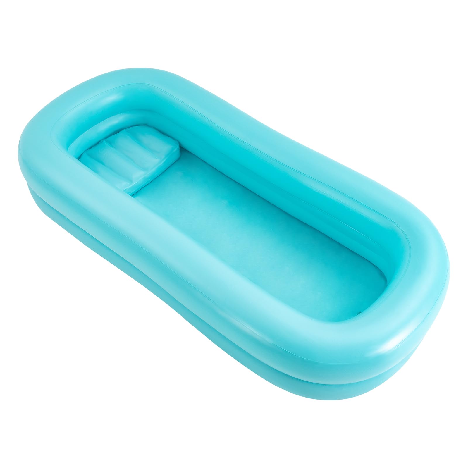 Cama de ducha inflable para el baño, ayuda para el baño, para personas mayores, para personas mayores, higiénica, ahorra espacio, con bolsa de agua, manguera para pacientes discapacitados, hogar y