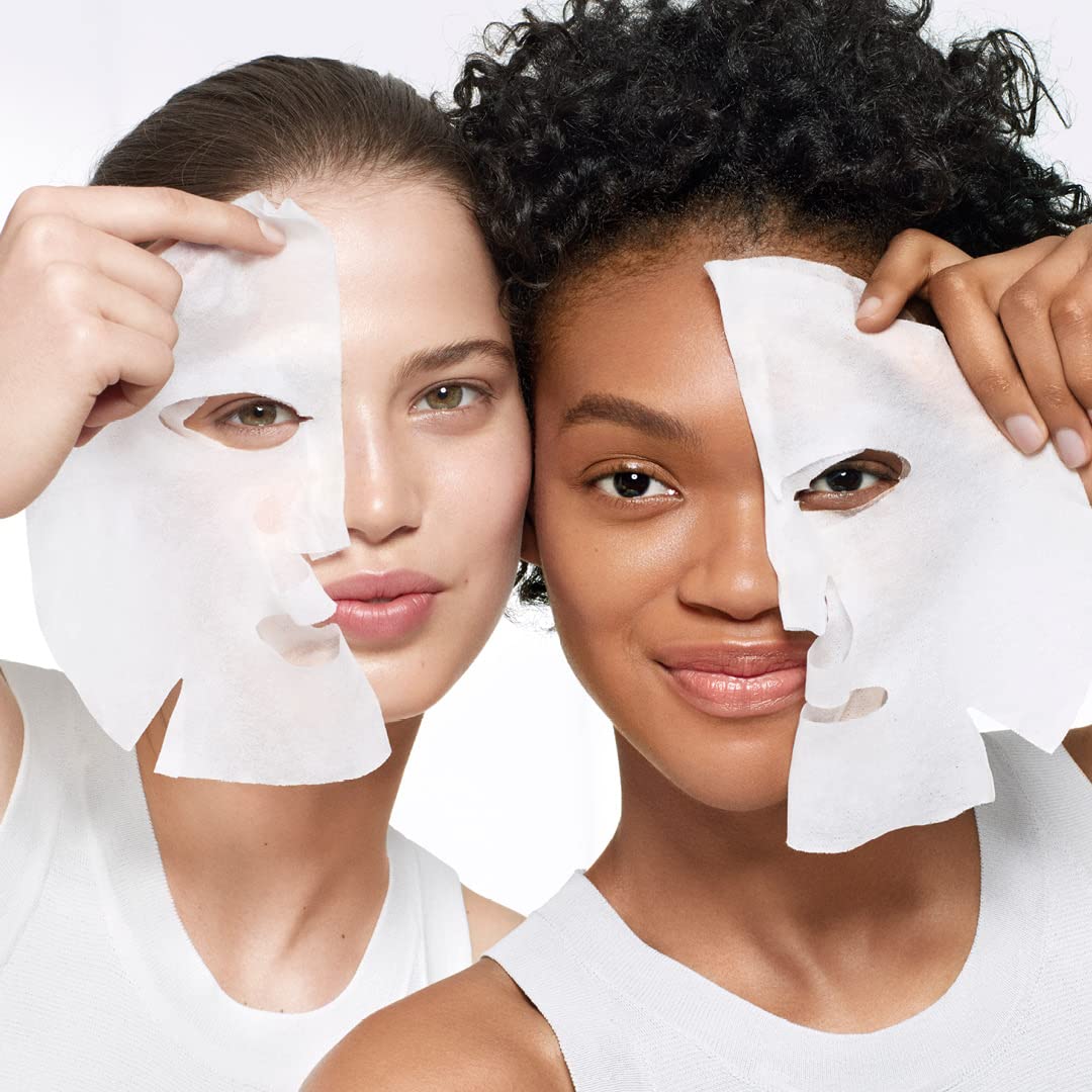 Garnier Kolekcja prezentów, 5 masek na twarz z kwasem hialuronowym do twarzy i oczu, Formuły wegańskie, Zatwierdzone przez Cruelty Free International