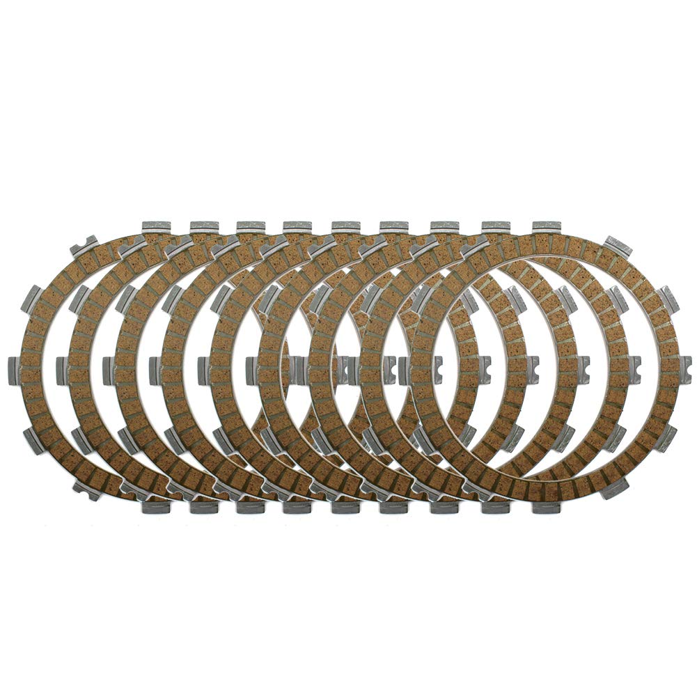 Road Passion Dischi Frizione Standard (Base di Carta) 9 pcs per ZR750 Z750/Z750R/Z750S / ZR800 Z800