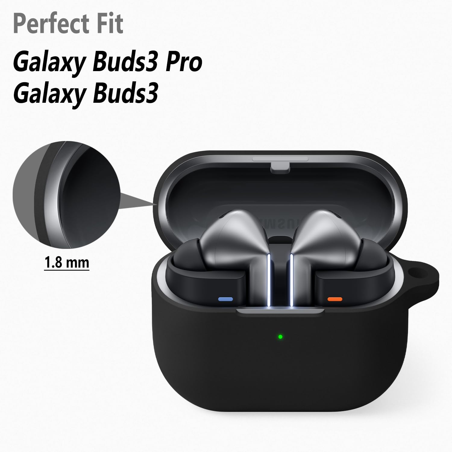 Amazon.com: Geiomoo Silicone Case for Galaxy Buds 3, Galaxy Buds 3