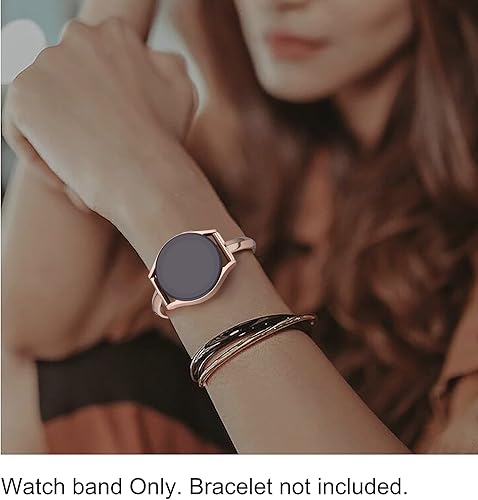 Vista 16 de CrocSee Stainless Steel Band Compatible with Samsung Galaxy Watch 7 6 5 4 40mm 44mm/Watch 6 Classic 43mm 47mm/Watch 4 Classic 42mm 46mm/Watch 5 Pro