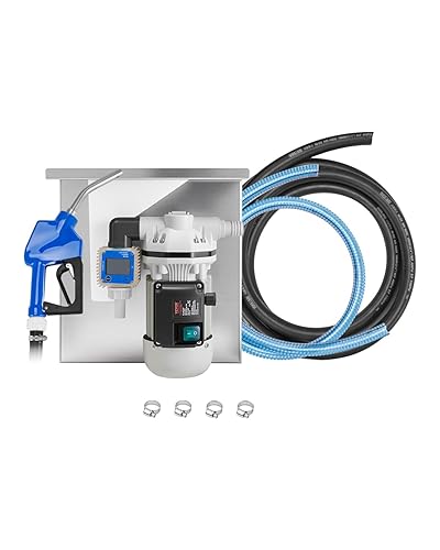 VEVOR Kit de bomba de transferencia DEF de 110 V, 10.5 GPM, bomba de agua eléctrica autocebante de diafragma para urea de líquido de escape diésel,
