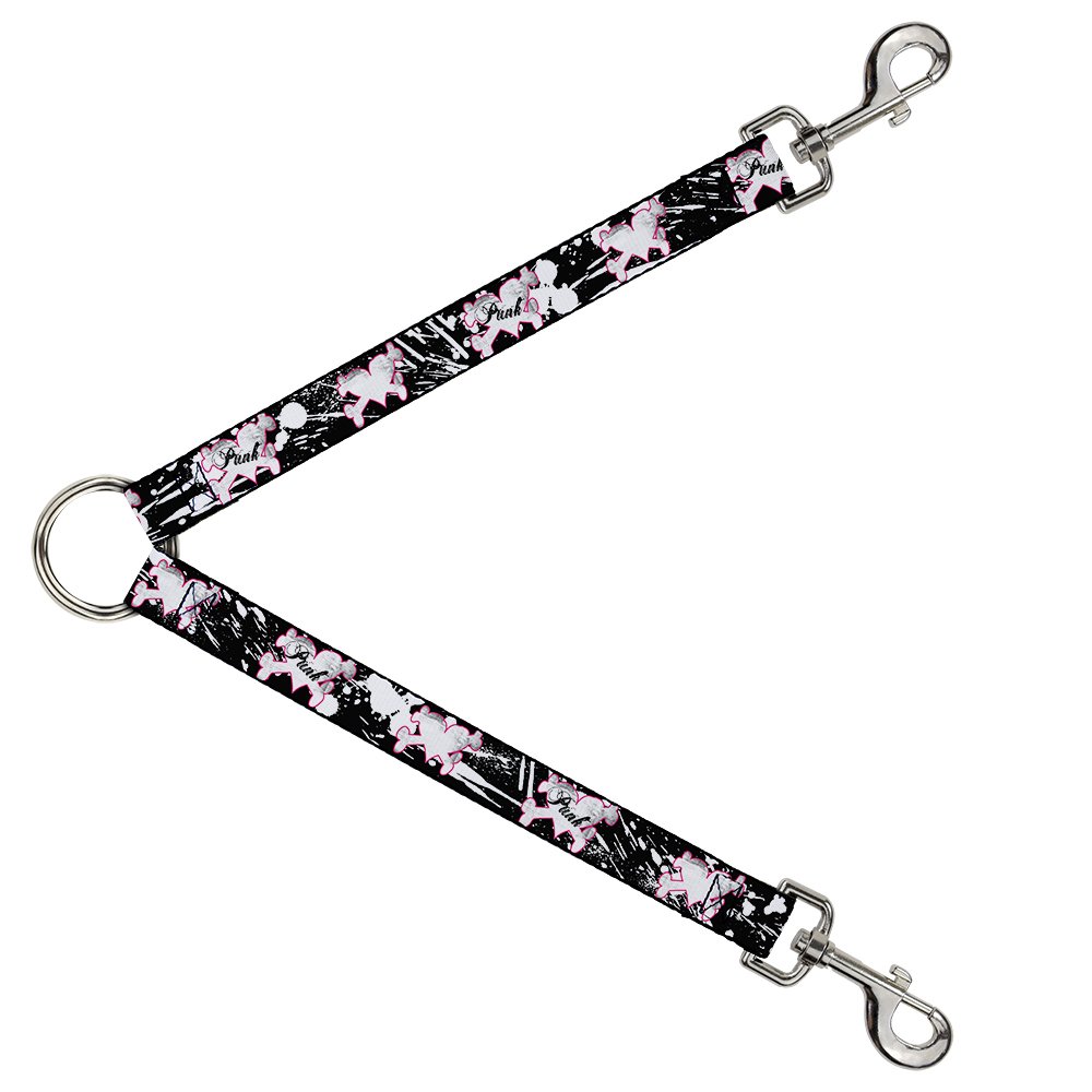 Separador de correa de 76 cm Corazón de Punk y Huesos Cruzados Buckle-Down DLS-W31685 resistente
