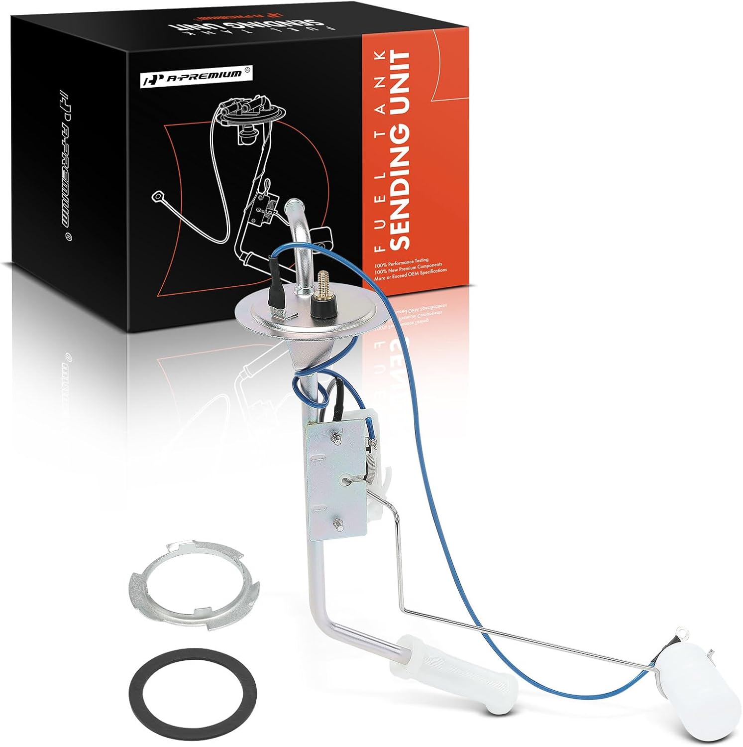 A-Premium Fuel Tank Sending Unit Compatible with International Harvester Scout II 1971-1980, 3.2L 3.8L 4.2L 5.0L 5.6L 5.7L 6.4L, Replace# SCSU-2, 402522C2