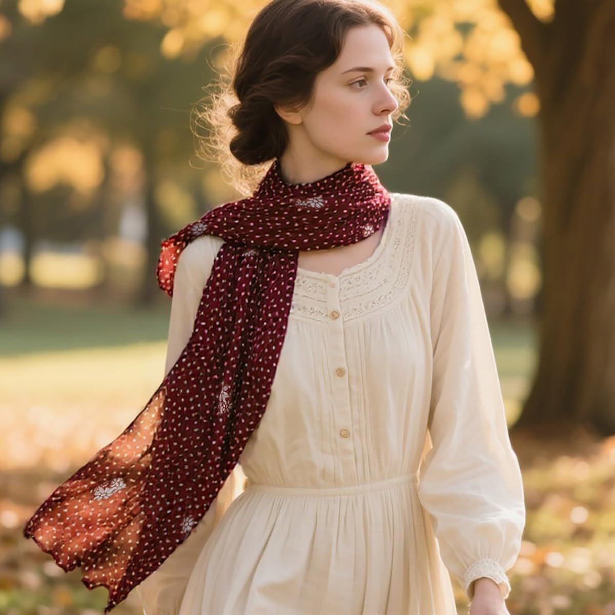 3 Packs Cotton Hemp Shawl Wrap Long Head Neck Scarf for Women and Men Lightweight Four Season Use - Image 4