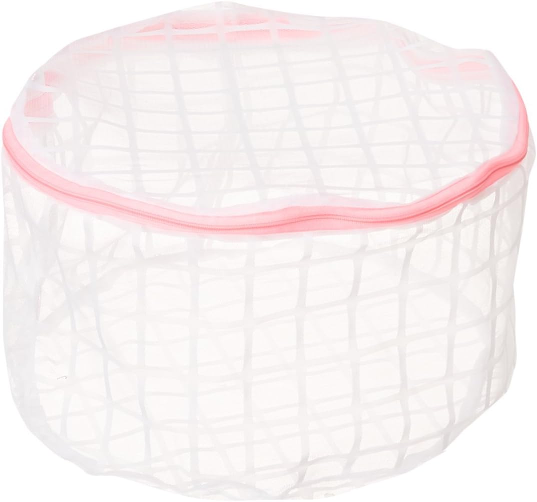 Dalykate Large Bra Laundry Bags, Mesh Big Bra Washer Protector with Premium Zipper, Delicate Bra Washing Bags for Lingerie, Socks, Panty, Underwear and Delicates Set of 2 for Women(Random Match Color) (Pink-6)
