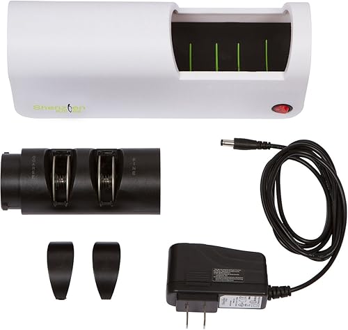 Miniatura 7 de Shenzhen Knives Afilador de cuchillos eléctrico para cuchillos de acero inoxidable de cerámica | La mejor piedra de pulido de diamante | Rueda de