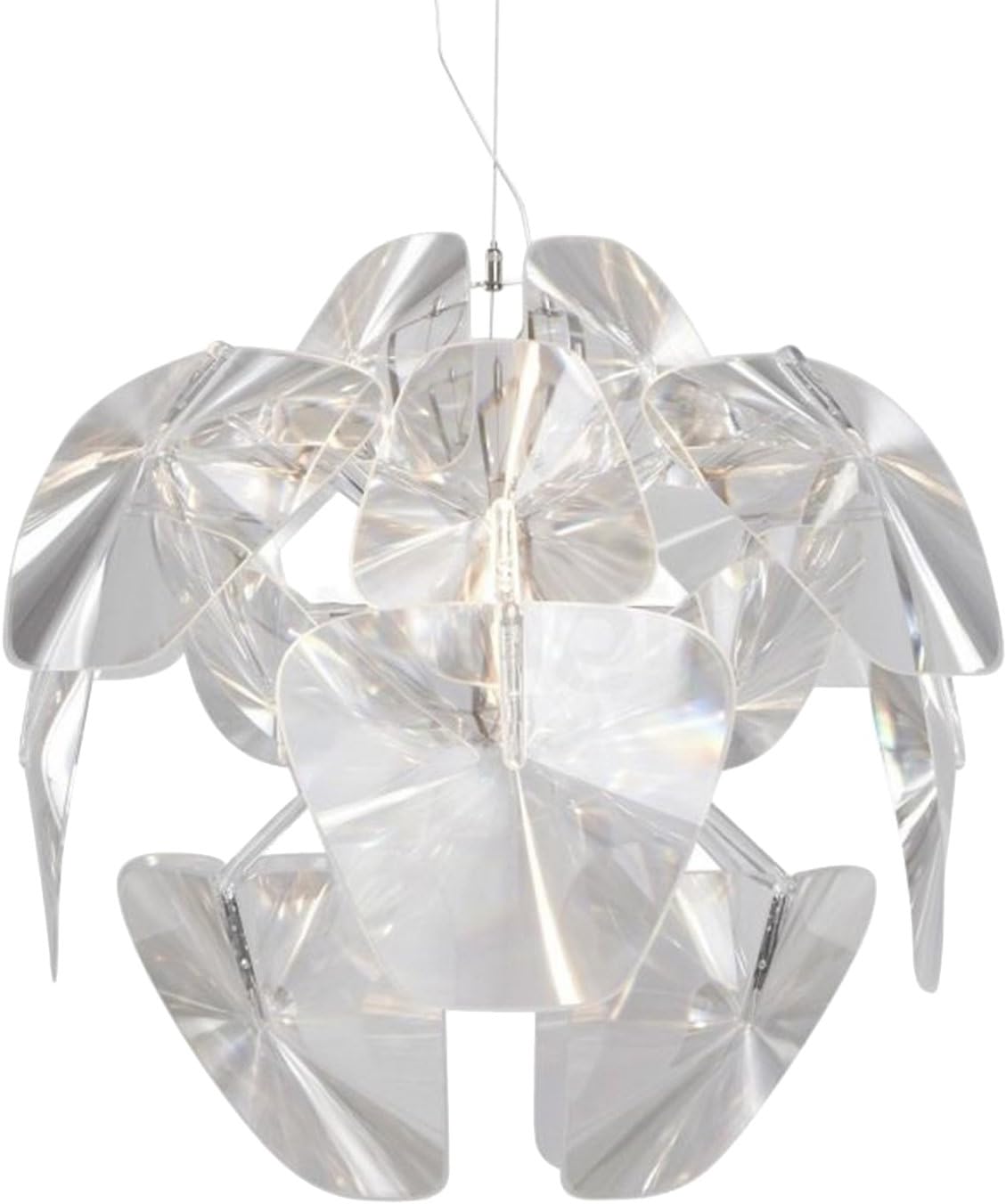 luceplan Hope D66/12 Suspension Lamp Transparent