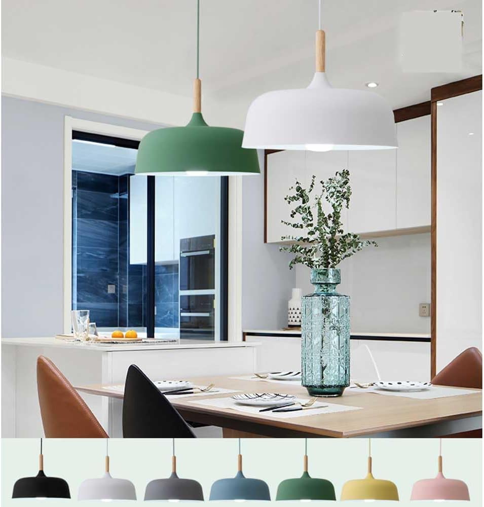 Żyrandole, lampa wisząca do korytarza, klosz w stylu makaronika, nowoczesny z drewnianymi dodatkami, żyrandol, industrialny, metalowy, matowe wykończenie, lampa wisząca do salonu,