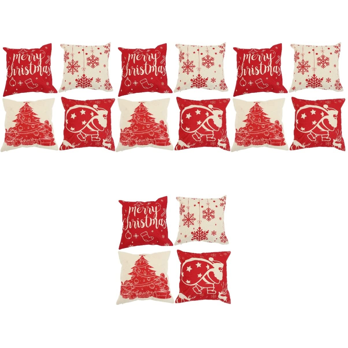 Taie d'oreiller confortable de Noël Zerodeko au design élégant