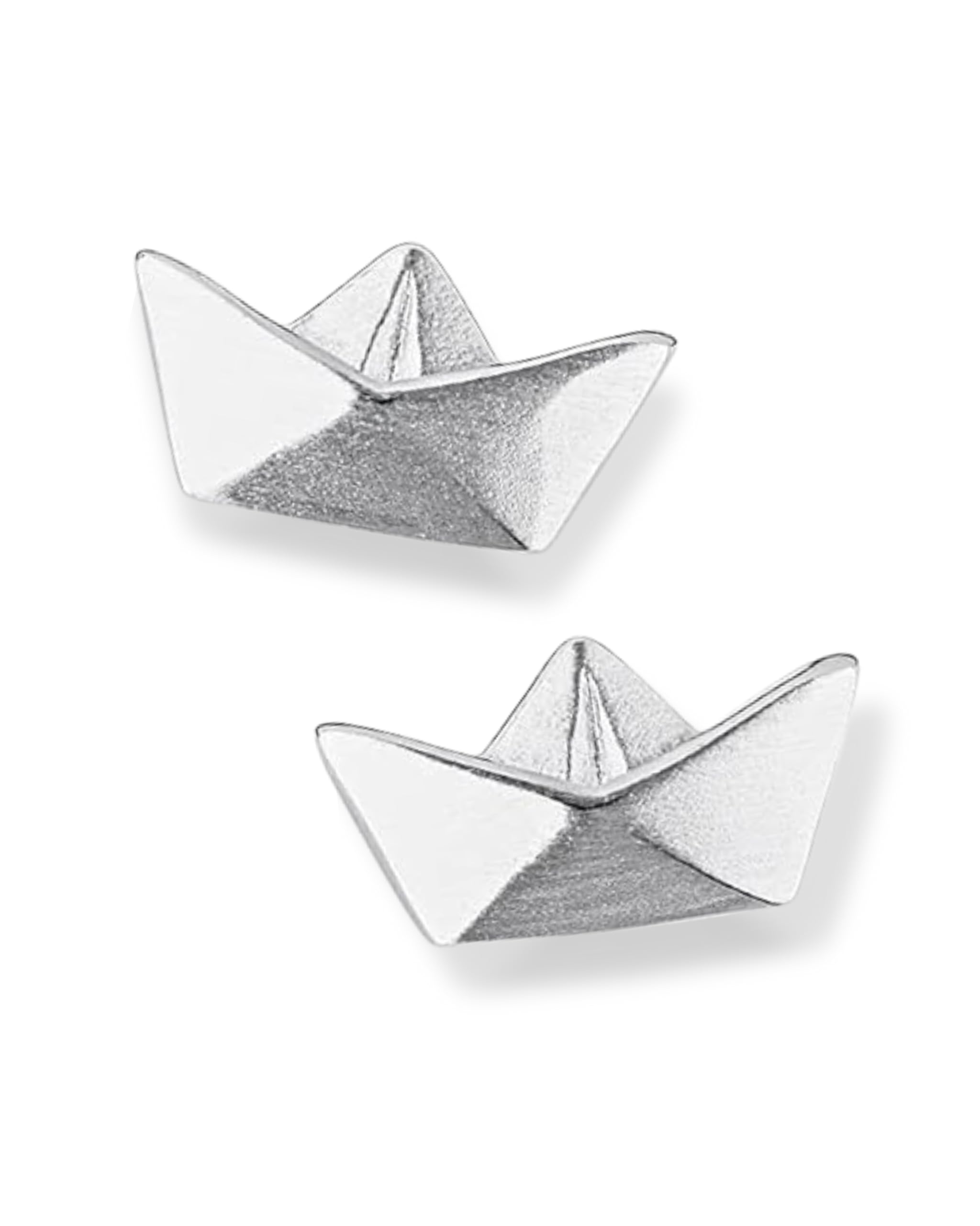 Heartbreaker "Loveboat" Ohrringe I Edle Schiffchen-Ohrstecker aus 925 Sterling Silber I Nickelfreie Damen-Ohrringe inkl. Verpackung I In Goldschmiedequalität gefertigt I LD LT 21
