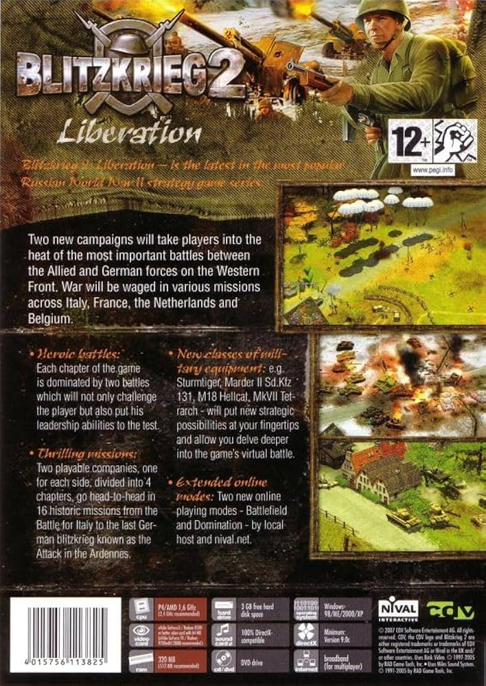 Amazon.co.jp: BLITZKRIEG 2 Liberation (輸入版) : Software
