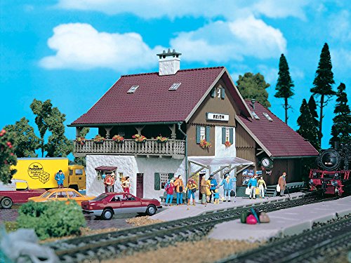 Vollmer 43530 batiment gare de montagne miniature H0 decor de village des alpes