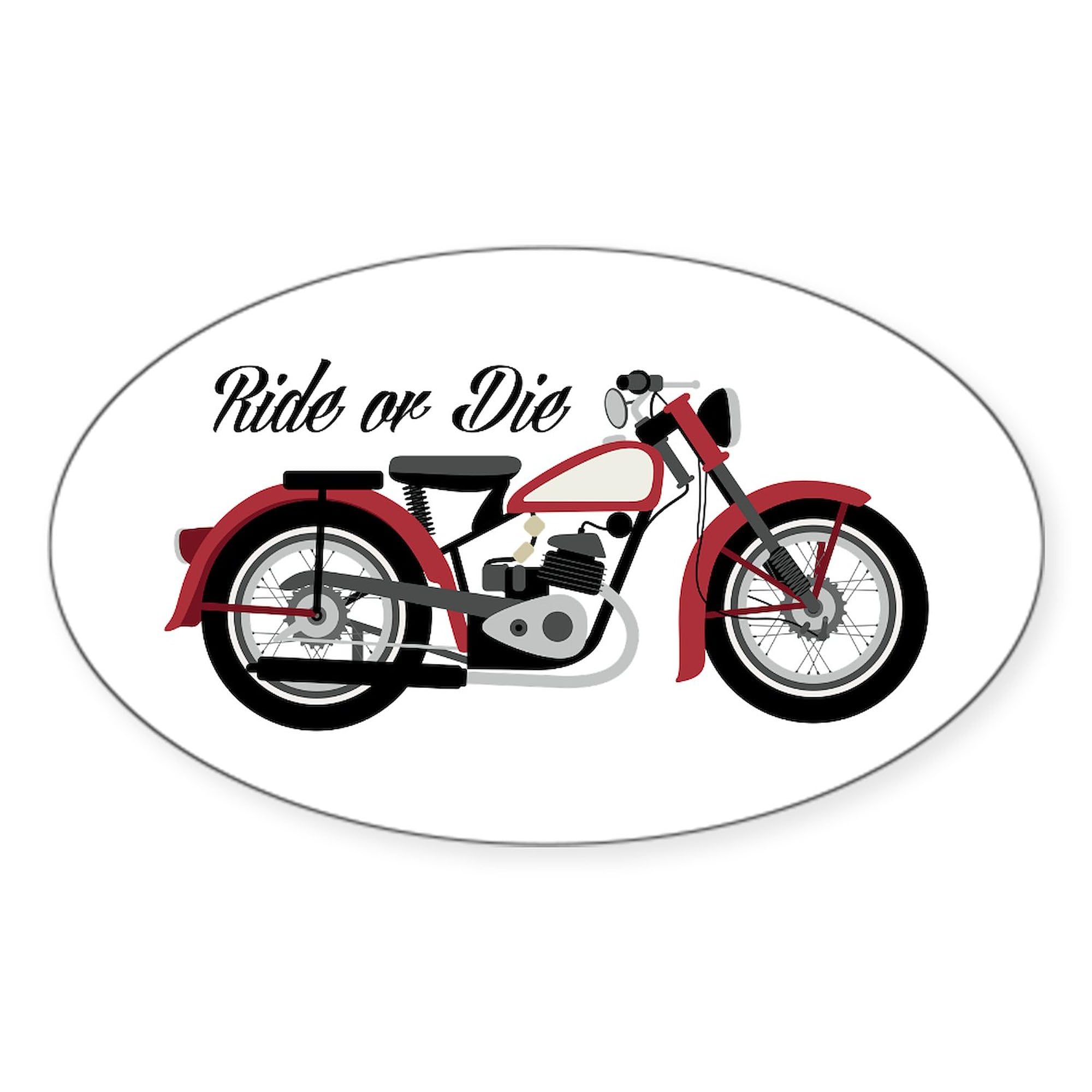 "But Did You Die?" Oval Bumper Sticker - 3x5 Inch Vinyl Car Decal, Sun Resistant, Funny Humor Sticker