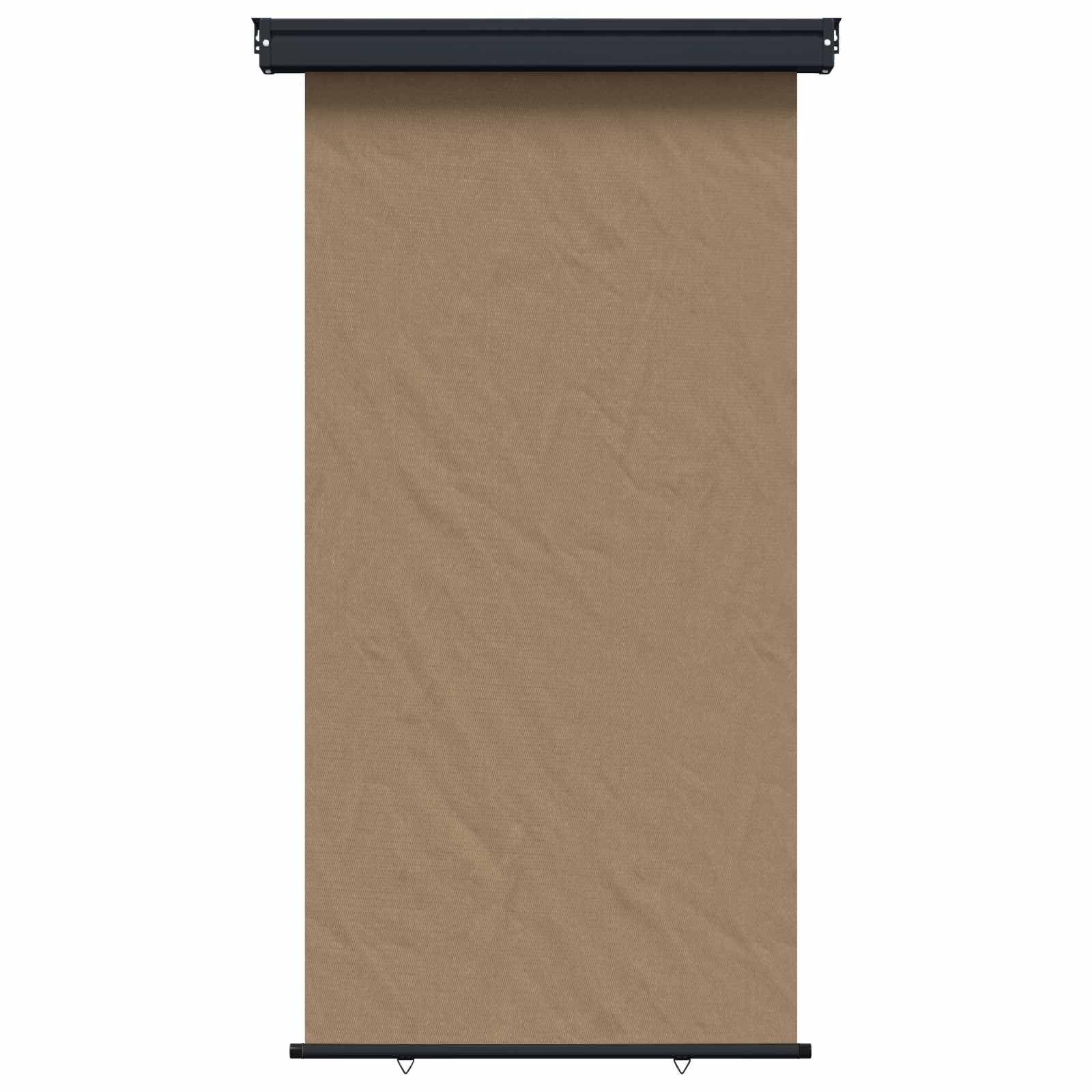 Store latéral pour balcon et terrasse vertical en polyester et acier