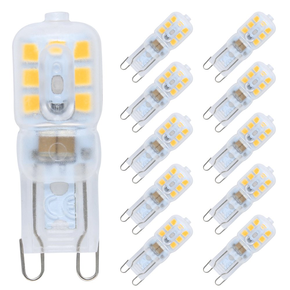 BDAYEK Led bulbs Dimmable G9 LED Bulb 3W 250LM 3000K 14pcs SMD 2835 Lamp AC220-240V