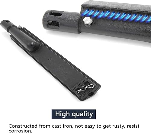 Miniatura 5 de Votenli C2630A (paquete de 3) Kit de tubo de quemador de hierro fundido de 15 1316 pulgadas, piezas de repuesto para parrilla de gas Jennair