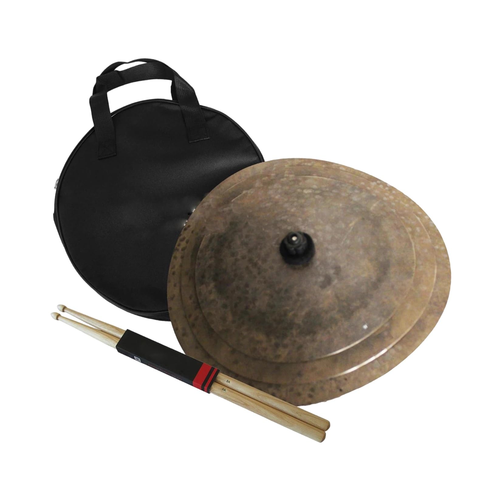 Becken Professionelle Becken Bronze Clap Stack 3 Stück 10 11 13 15 Zoll Effekte Drum Percussion Musikinstrument(Type4)