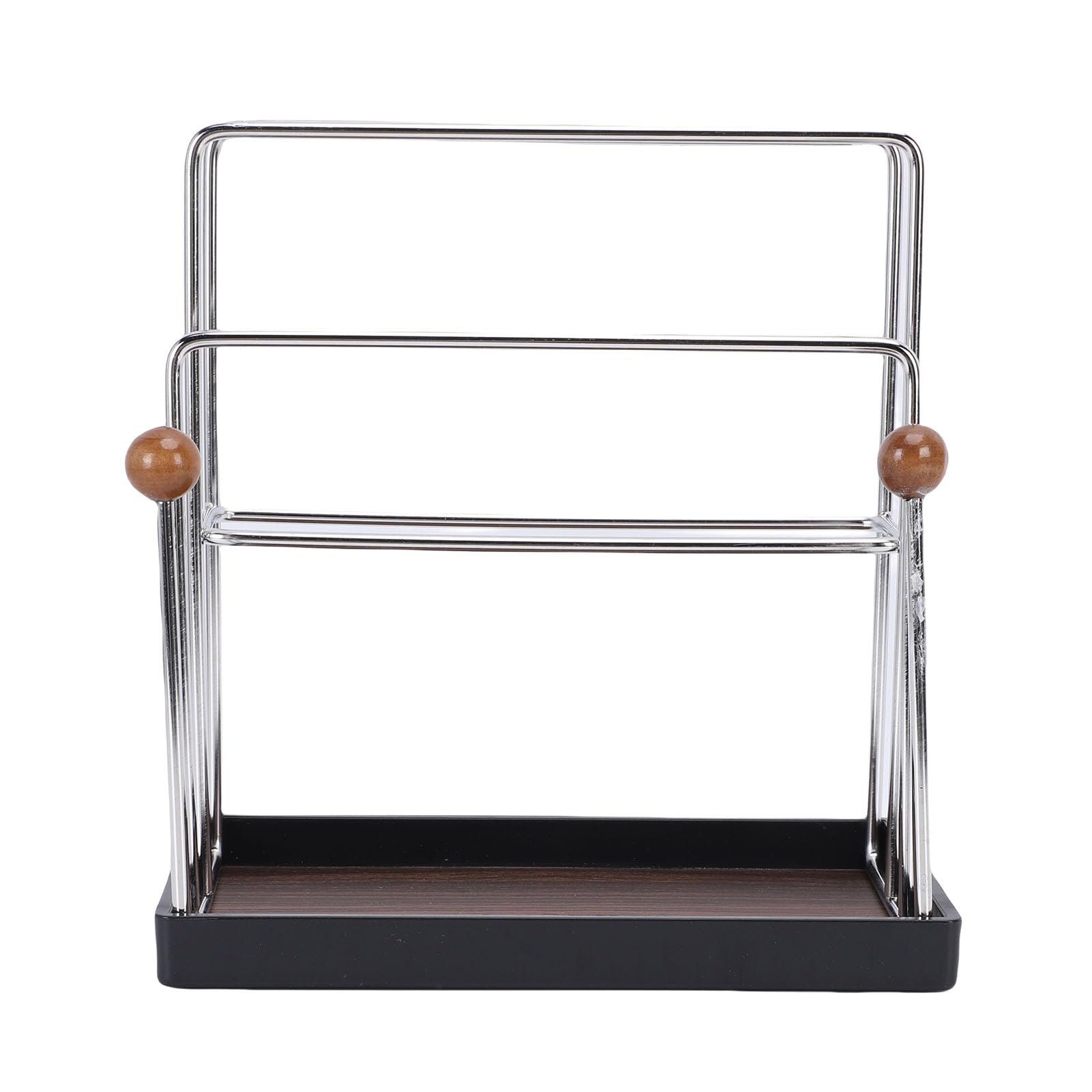 Cocoarm Schneidebrettregal, Küchenorganisator aus Edelstahl mit Durchbrochenem Design und Abflussschale für die Aufbewahrung auf der Arbeitsplatte, 8 
