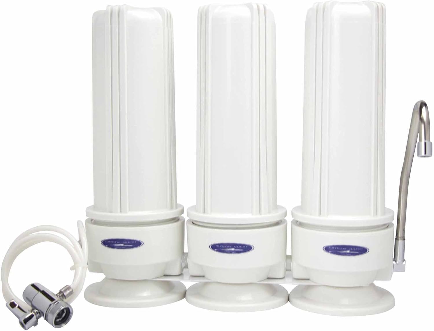 Crystal Quest Countertop Replaceable Triple Multi Ultra