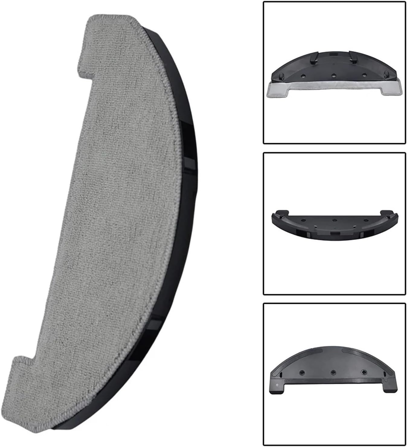 Mop Pad Attachment，Compatible For IHome，IHRV6 / IHRV7, Mop Cloth Bracket Holder Tray Vacuum Cleaner Accessories Cleaning Tools Replace