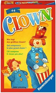 Clown Würfelspiel Mitbringspiel
