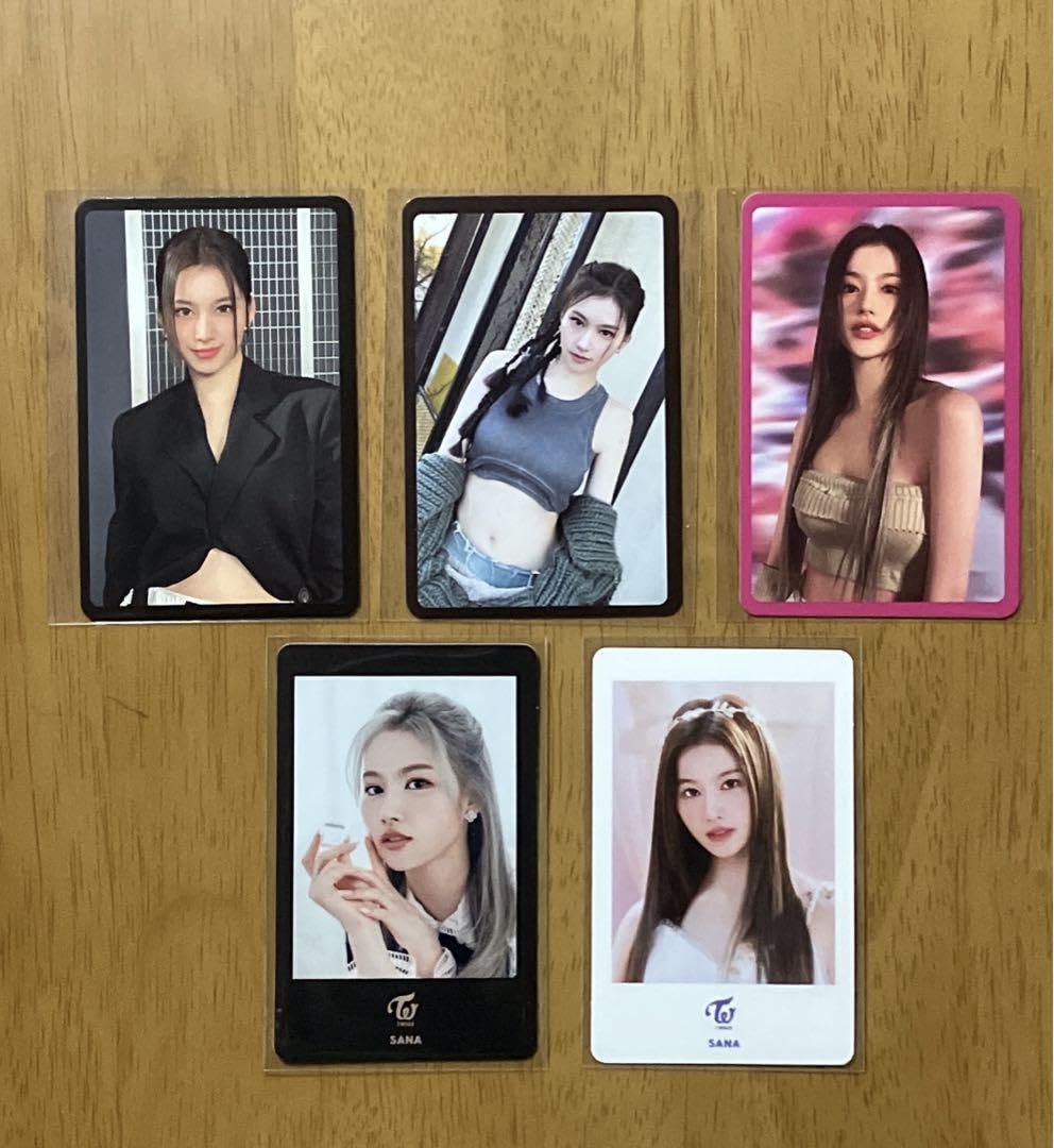 Amazon.co.jp: TWICE READY TO BE フォトカード サナ セット