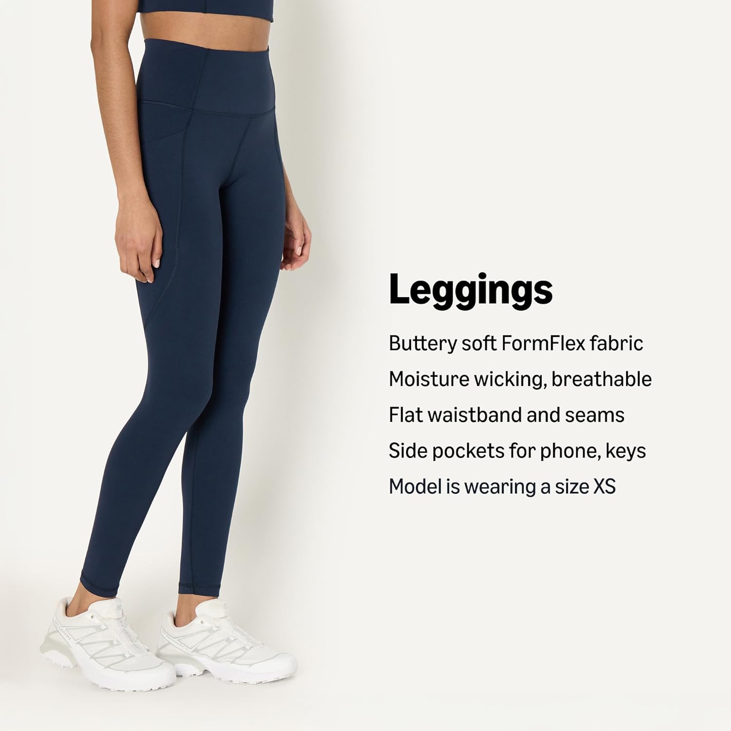 Amazon Essentials Women's Active FormFlex Buttery Soft High Waist Yoga Workout Leggings - Image 4