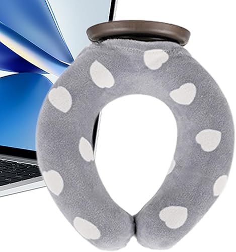 Envoltura para el cuello de botella de agua caliente  Bolsa de calor fría en forma de U  Bolsa de agua caliente  para cuello, hombro, mujeres,