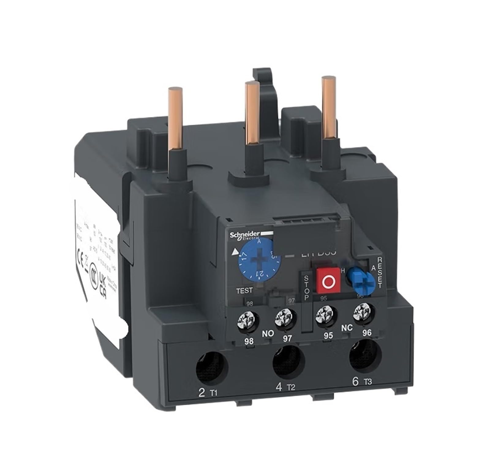 Relais de surcharge thermique LRD3357C évite la surchauffe des moteurs 37-50A