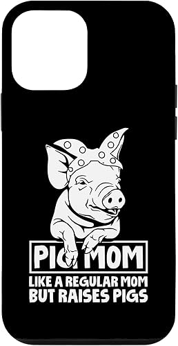 iPhone 12 mini Pork Farmer Animal - Farming Pig Mom Case