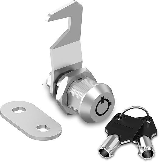 Hecfu 1 Pack Cam Locks RV Storage Locks, Mailbox Lock 5/8" Cam Lock