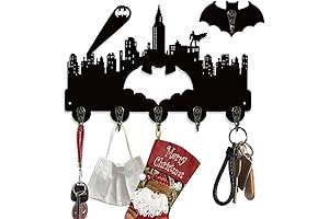 Bat City Key Hooks: The Superhero Solution for Your Office Clutter