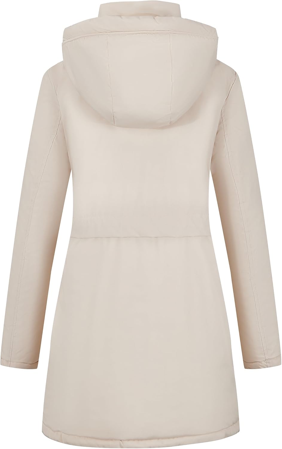 Bellivera Women Puffer Jacket Reversible Spring and Winter Fashion Warm Quilted Long Hooded Padded Bubble Coat - Image 2