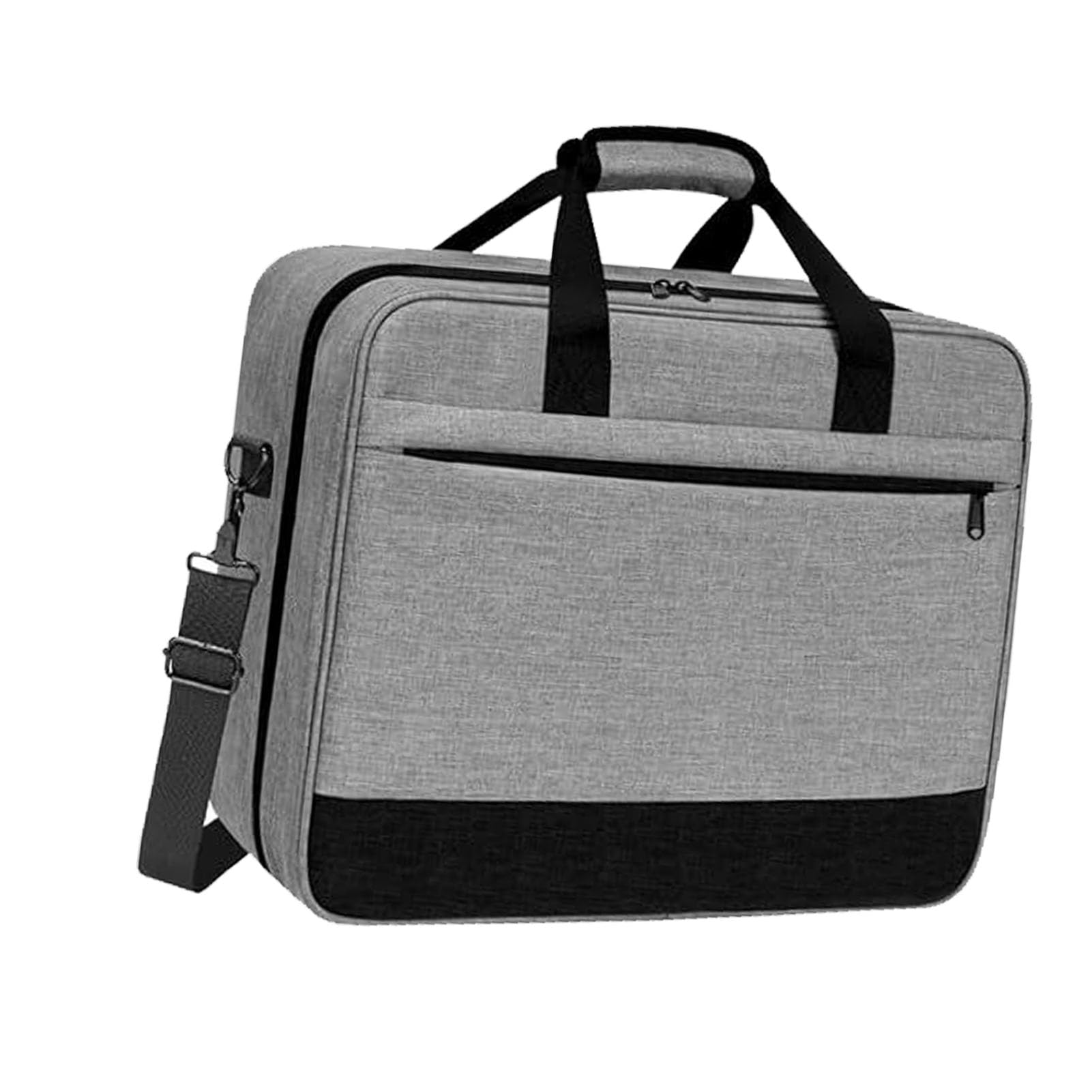 Cryfokt Bolsa para Mezclador de DJ Estuche de Viaje Impermeable para Mezclador y Equipo, Bolsa de Almacenamiento Acolchada Oxford Que Absorbe los Golpes con Compartimiento para Auriculares, Estuche