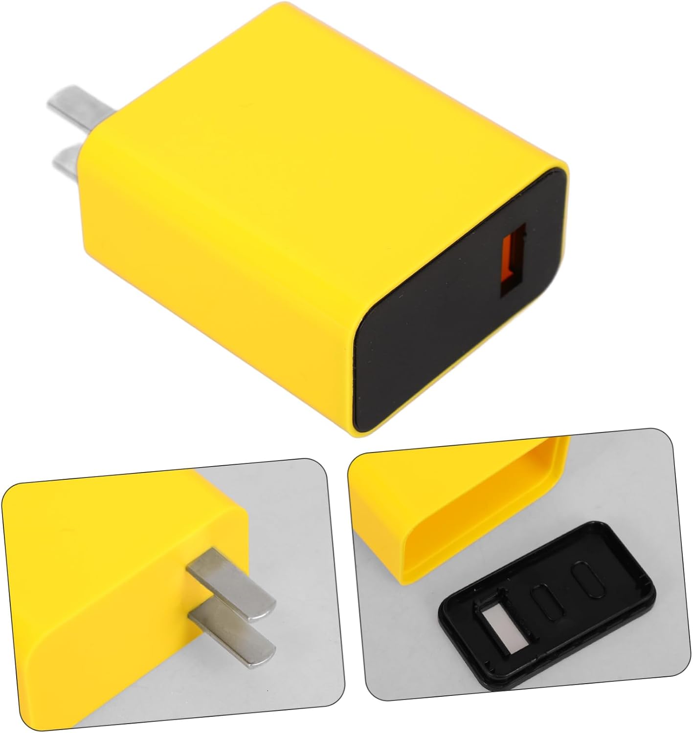 3pcs Realistic Charger Hidden Storage Box Discreet Money Container Lifelike Design for Secure Storage of Valuables for Home Office and Travel Use image 2
