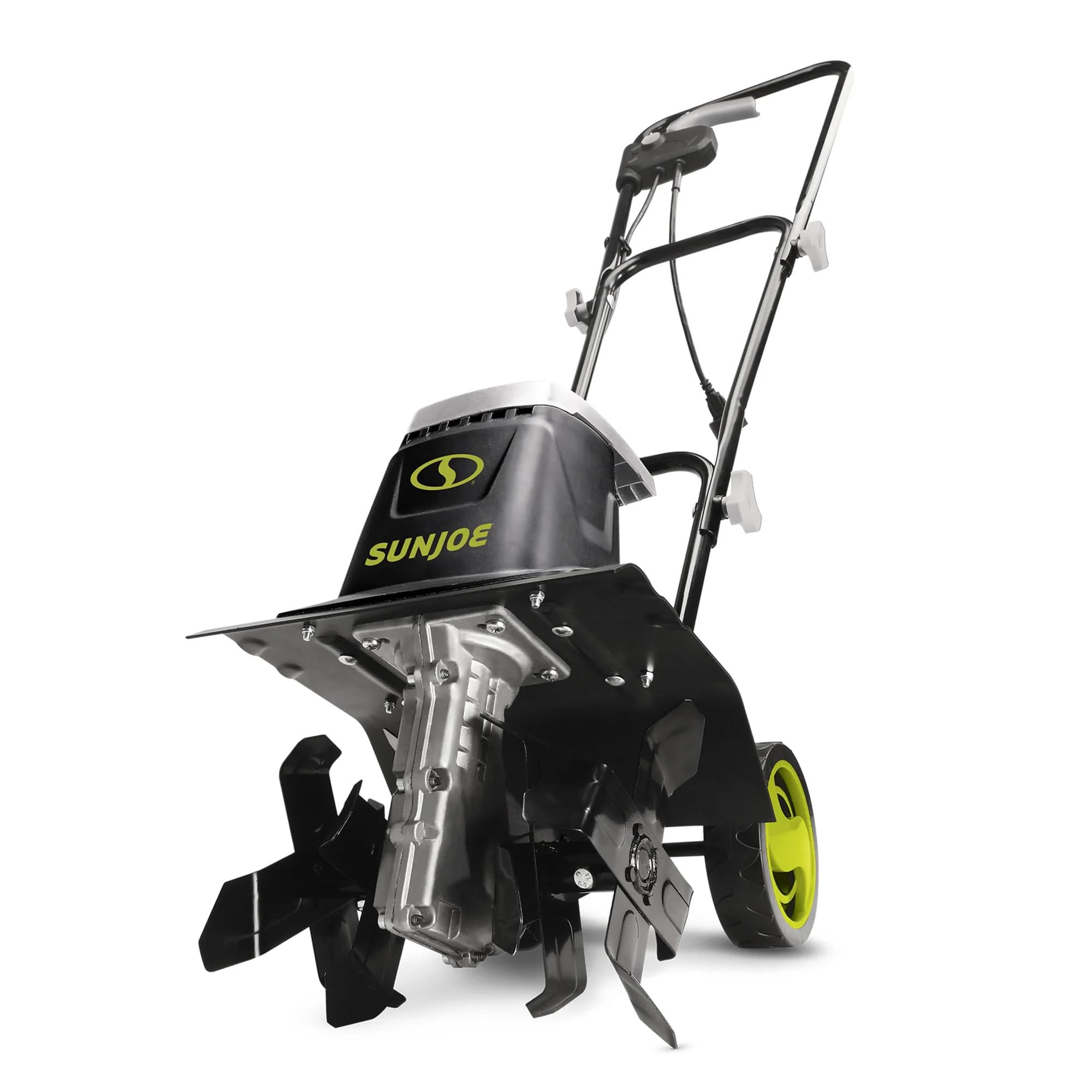 Sun Joe Electric Garden Tiller and Cultivator, 3-Position Height, TJ602E