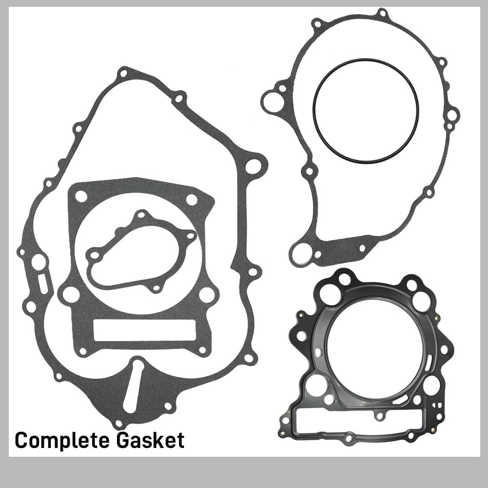 Clutch Kit & Complete Gasket Compatible with Yamaha Raptor 660 660R YFM660R 2001 2002 2003 2004 2005 OEM# 4PT-16371-00-00 3YF-16351-00-00