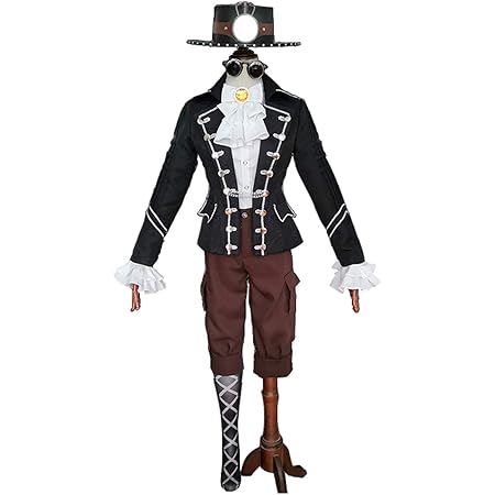 Amazon Irukacos 即納品 Cosplay 第五人格 Identity V アイデンティティ5 コスチューム 探鉱者 ノートン モグラ コスプレ衣装 ハロウィン クリスマス 変装 忘年会 学園祭 Boy Xl コスプレ 仮装 通販