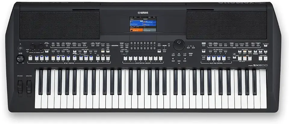 Teclado Arranjador 61 Teclas PSR SX600 com Fonte Bivolt Yamaha